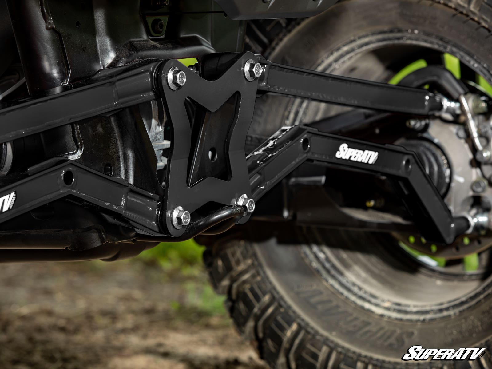 Photo of SuperATV Polaris RZR XP High Clearance Boxed Radius Arms by SuperATV - Premium Radius Rods & Plates for UTVs / Side by Sides