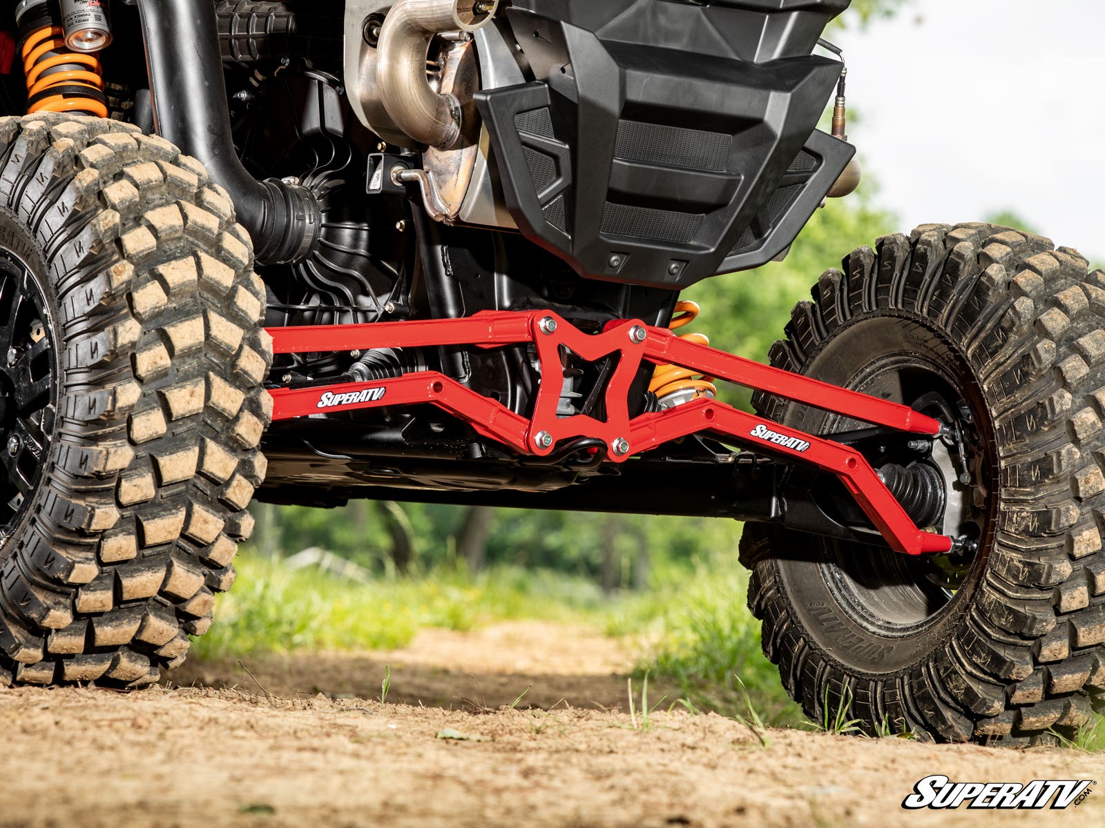 Photo of SuperATV Polaris RZR XP High Clearance Boxed Radius Arms by SuperATV - Premium Radius Rods & Plates for UTVs / Side by Sides