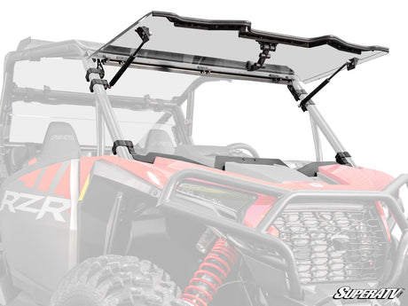Photo of SuperATV Polaris RZR XP Scratch-Resistant Flip Windshield by SuperATV - Premium Windshields for UTVs / Side by Sides