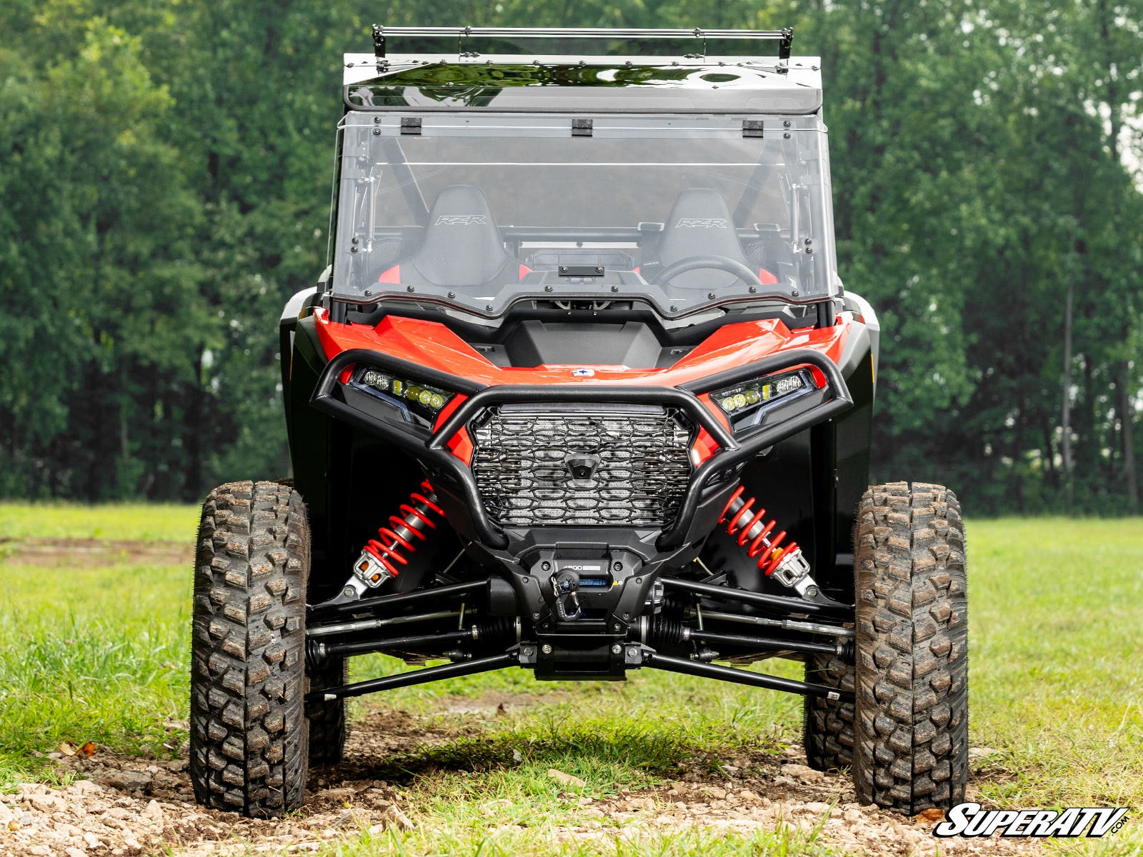 Photo of SuperATV Polaris RZR XP Scratch-Resistant Flip Windshield by SuperATV - Premium Windshields for UTVs / Side by Sides