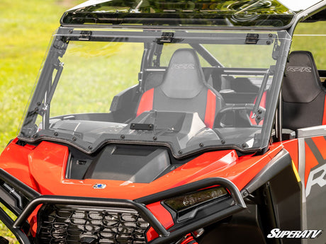 Photo of SuperATV Polaris RZR XP Scratch-Resistant Flip Windshield by SuperATV - Premium Windshields for UTVs / Side by Sides