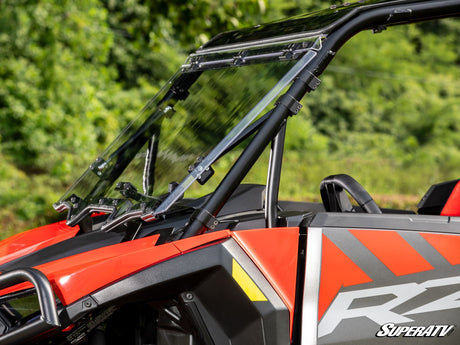 Photo of SuperATV Polaris RZR XP Scratch-Resistant Flip Windshield by SuperATV - Premium Windshields for UTVs / Side by Sides