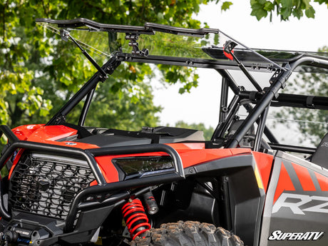 Photo of SuperATV Polaris RZR XP Scratch-Resistant Flip Windshield by SuperATV - Premium Windshields for UTVs / Side by Sides