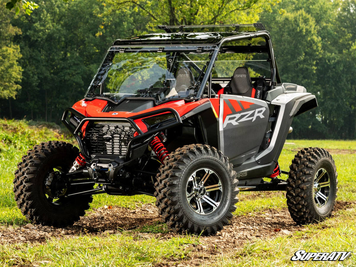 Photo of SuperATV Polaris RZR XP Scratch-Resistant Flip Windshield by SuperATV - Premium Windshields for UTVs / Side by Sides