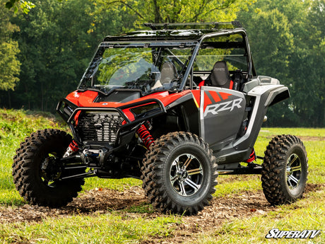 Photo of SuperATV Polaris RZR XP Scratch-Resistant Flip Windshield by SuperATV - Premium Windshields for UTVs / Side by Sides