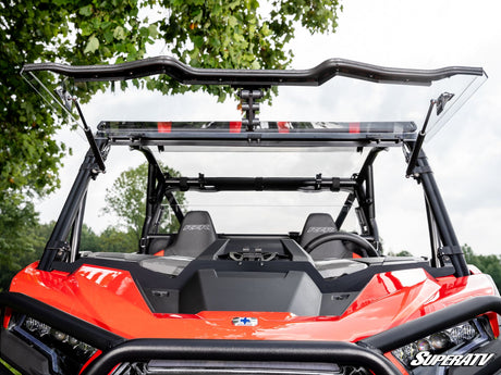 Photo of SuperATV Polaris RZR XP Scratch-Resistant Flip Windshield by SuperATV - Premium Windshields for UTVs / Side by Sides