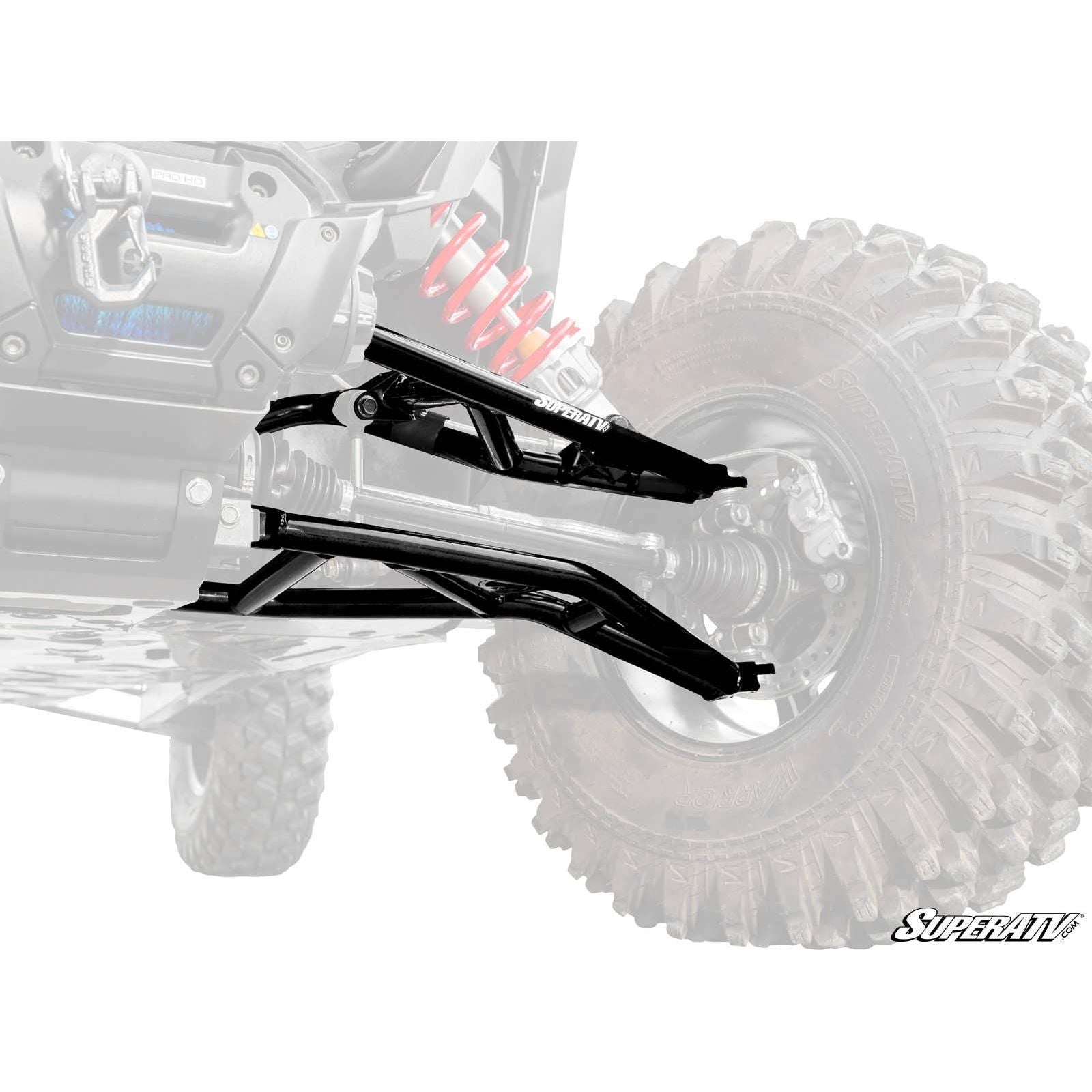 Photo of Polaris RZR XP High Clearance A-Arms (Black) by SuperATV - Premium A-Arms & Control Arms for UTVs / Side by Sides
