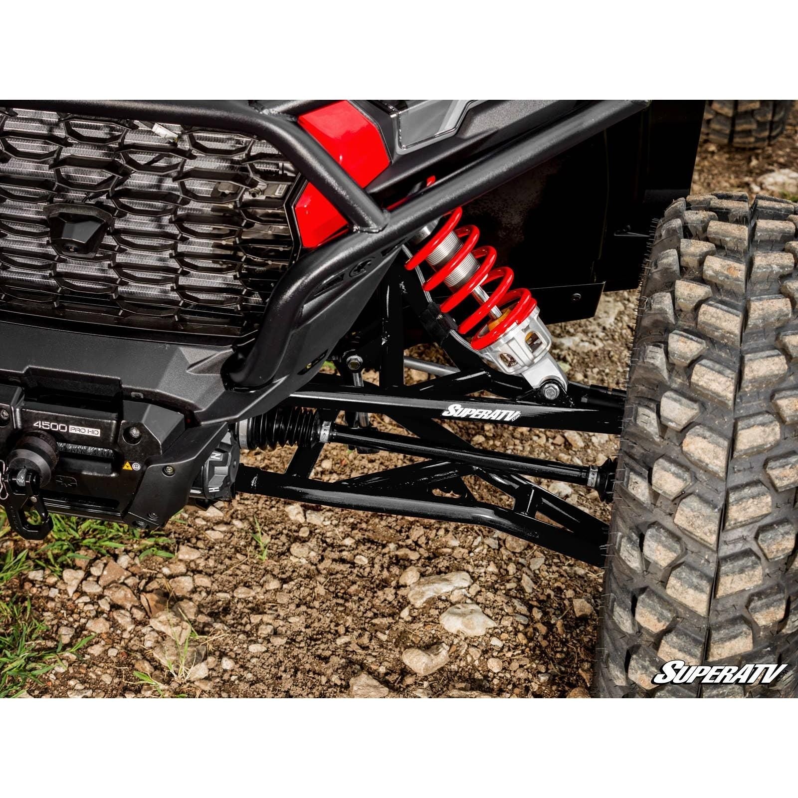 Photo of Polaris RZR XP High Clearance A-Arms (Black) by SuperATV - Premium A-Arms & Control Arms for UTVs / Side by Sides
