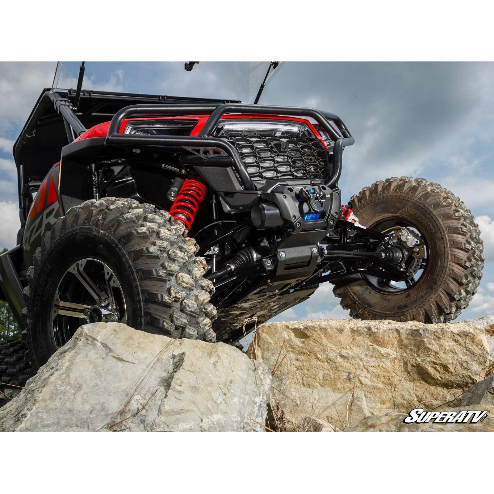 Photo of Polaris RZR XP High Clearance A-Arms (Black) by SuperATV - Premium A-Arms & Control Arms for UTVs / Side by Sides