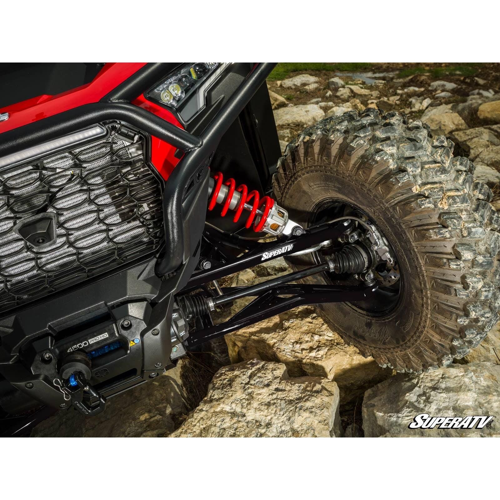 Photo of Polaris RZR XP High Clearance A-Arms (Black) by SuperATV - Premium A-Arms & Control Arms for UTVs / Side by Sides
