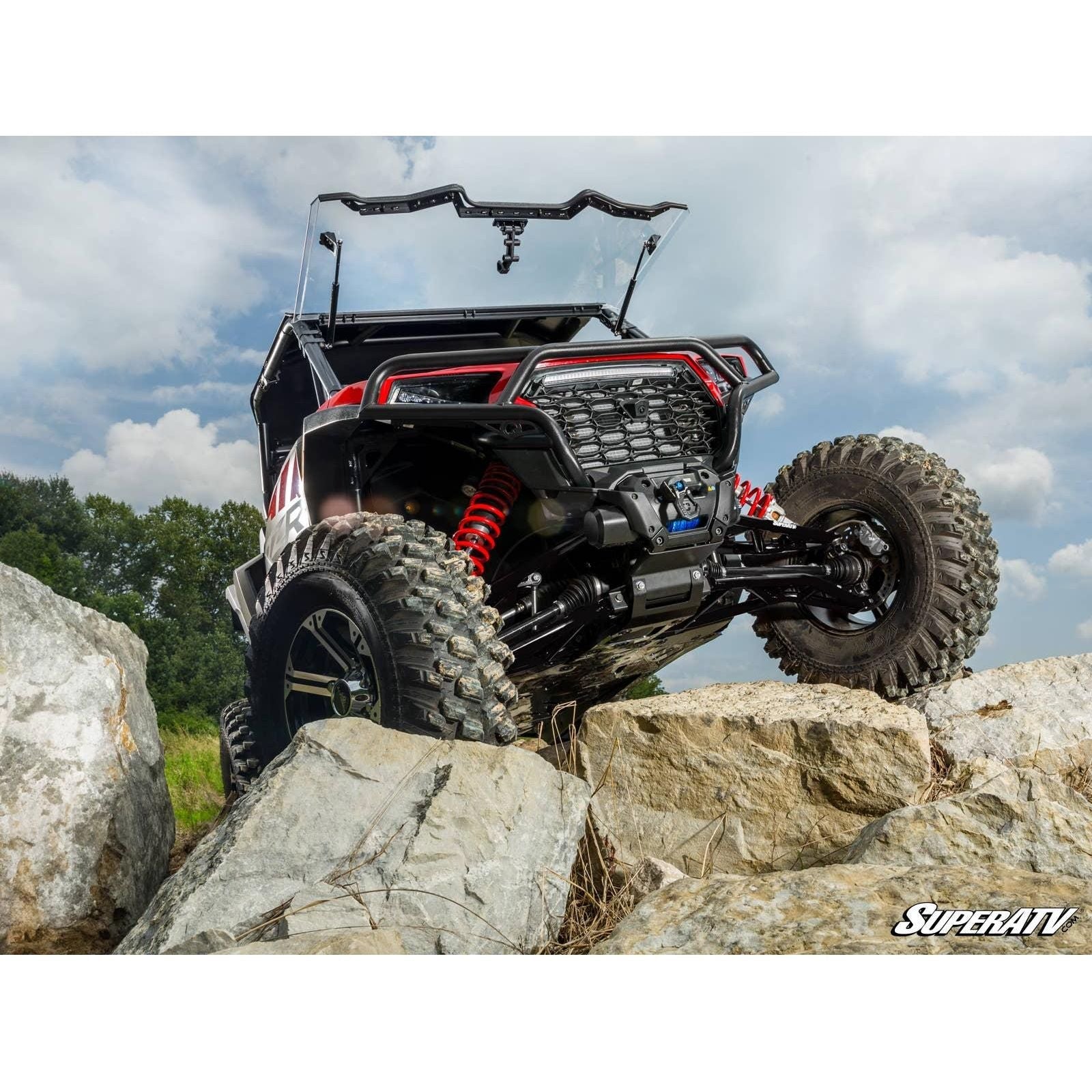 Photo of Polaris RZR XP High Clearance A-Arms (Black) by SuperATV - Premium A-Arms & Control Arms for UTVs / Side by Sides