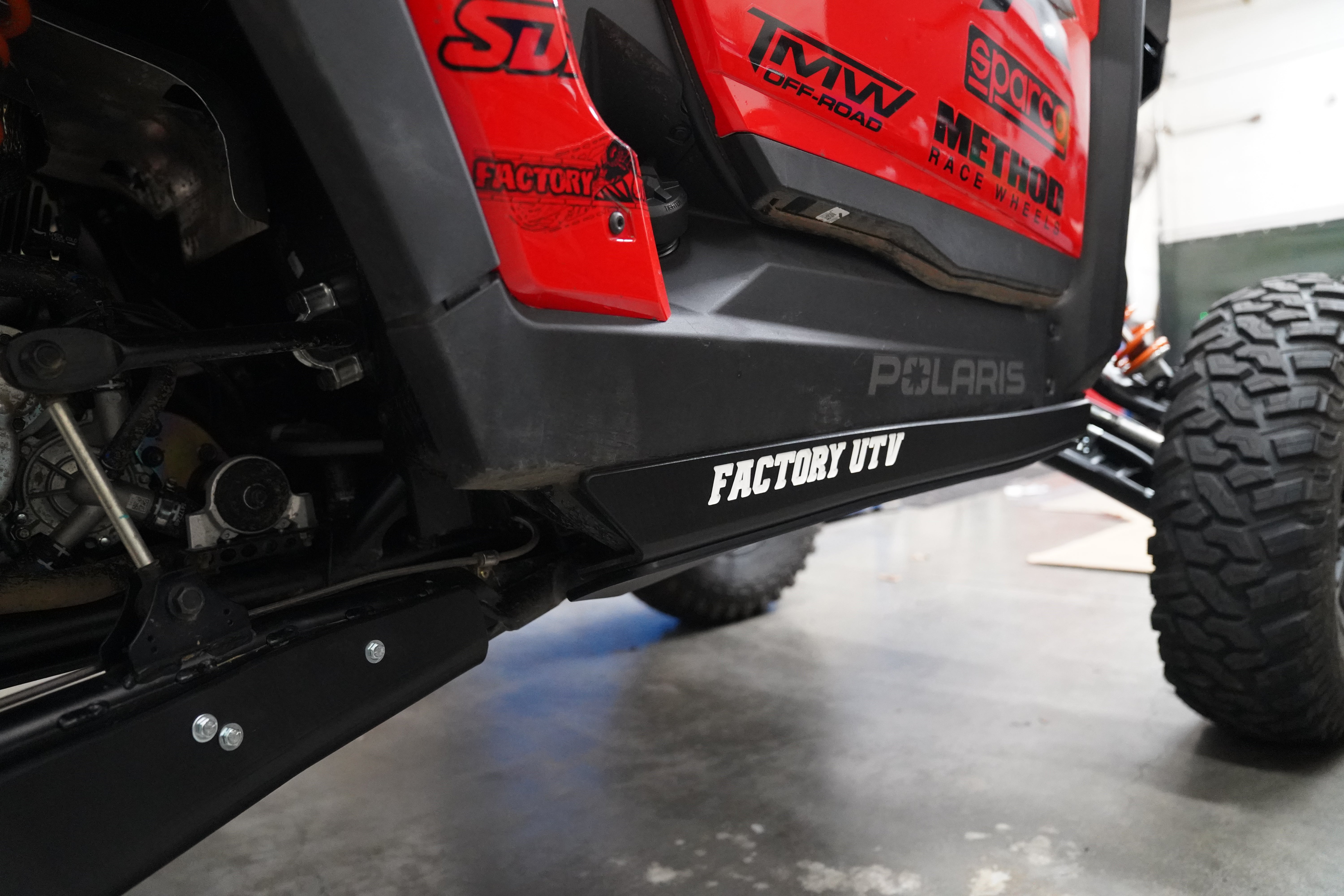 Polaris RZR XP S 1000 UHMW Rock Sliders