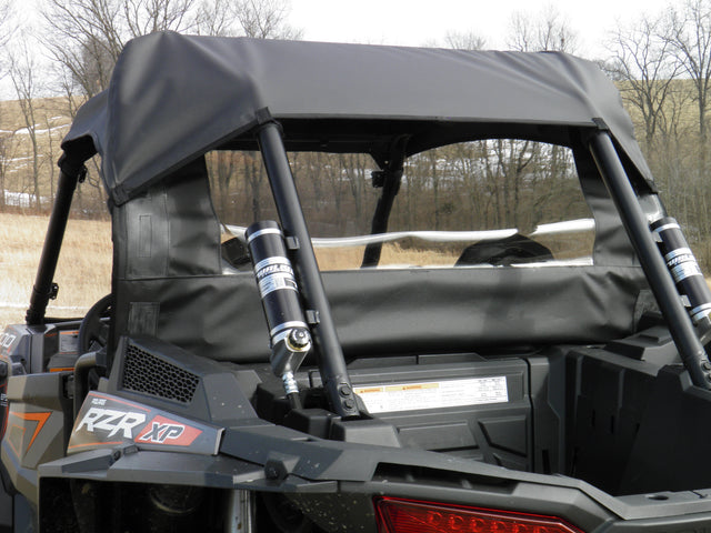 Photo of Polaris RZR XP Turbo S - Soft Back Panel by 3 Star UTV - Premium Enclosures for UTVs / Side by Sides