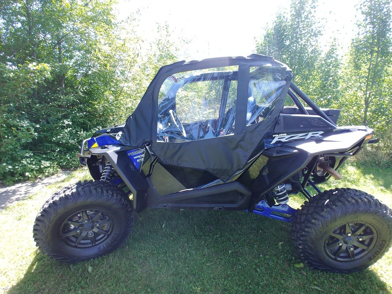 Photo of Polaris RZR XP Turbo S - Soft Doors by 3 Star UTV - Premium Enclosures for UTVs / Side by Sides