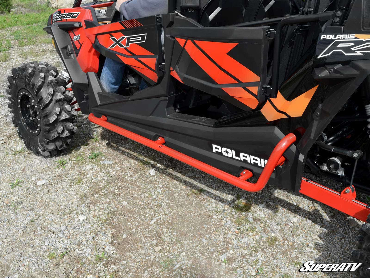 Photo of SuperATV Polaris RZR S4 1000 Rock Sliding Nerf Bars by SuperATV - Premium Nerf Bars for UTVs / Side by Sides