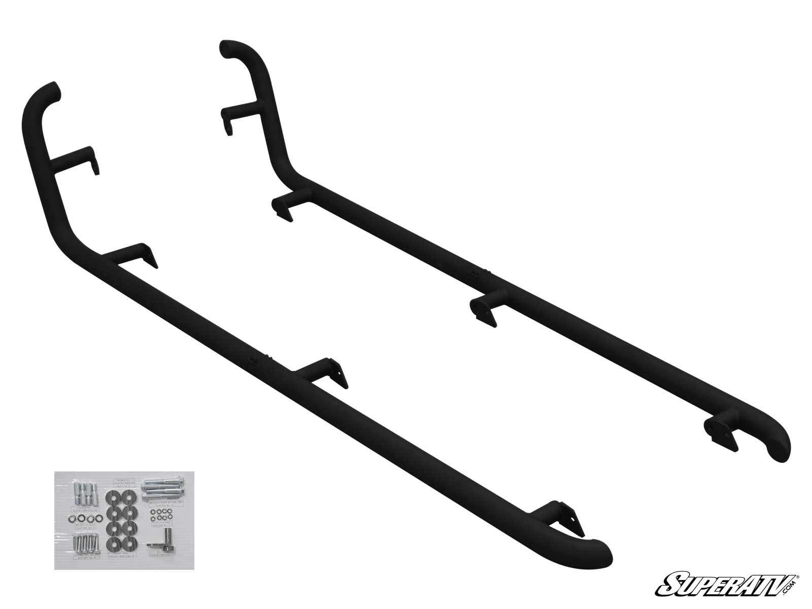 Polaris RZR 4 Turbo Rock Sliding Nerf Bars