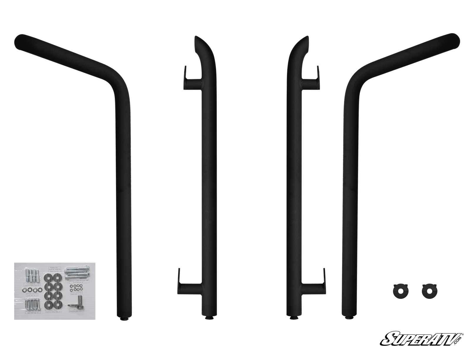 Photo of SuperATV Polaris RZR XP 4 Turbo S Rock Sliding Nerf Bars by SuperATV - Premium Nerf Bars for UTVs / Side by Sides