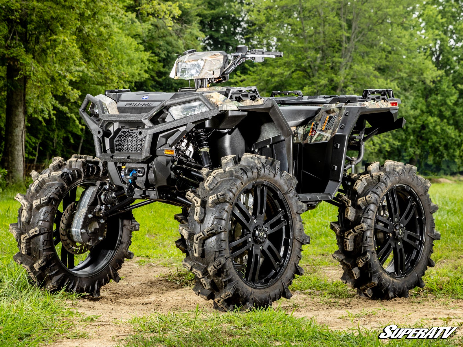 Photo of SuperATV Polaris Scrambler 8" Portal Gear Lift by SuperATV - Premium Portal Gear Lifts for UTVs / Side by Sides