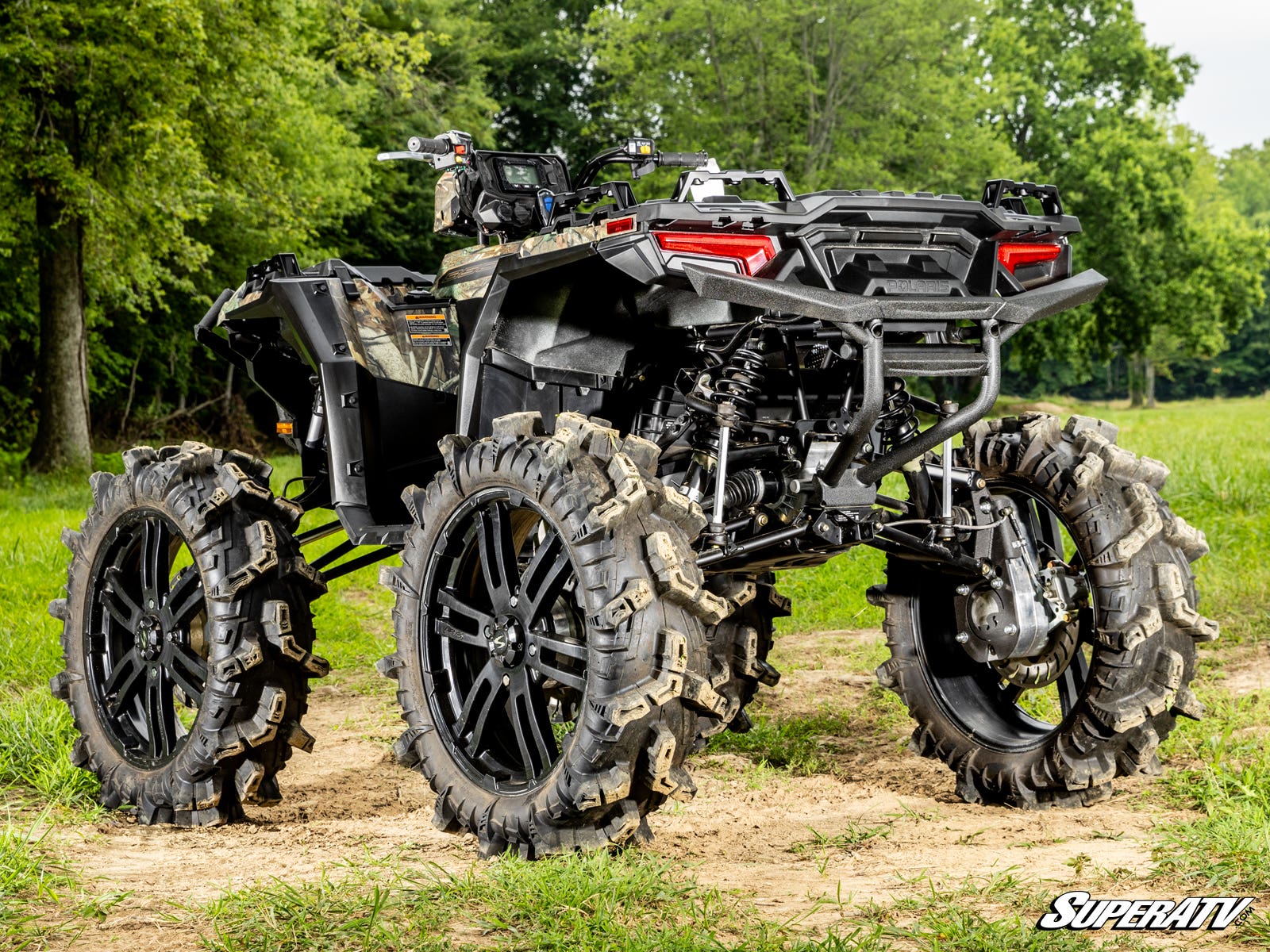 Photo of SuperATV Polaris Scrambler 8" Portal Gear Lift by SuperATV - Premium Portal Gear Lifts for UTVs / Side by Sides