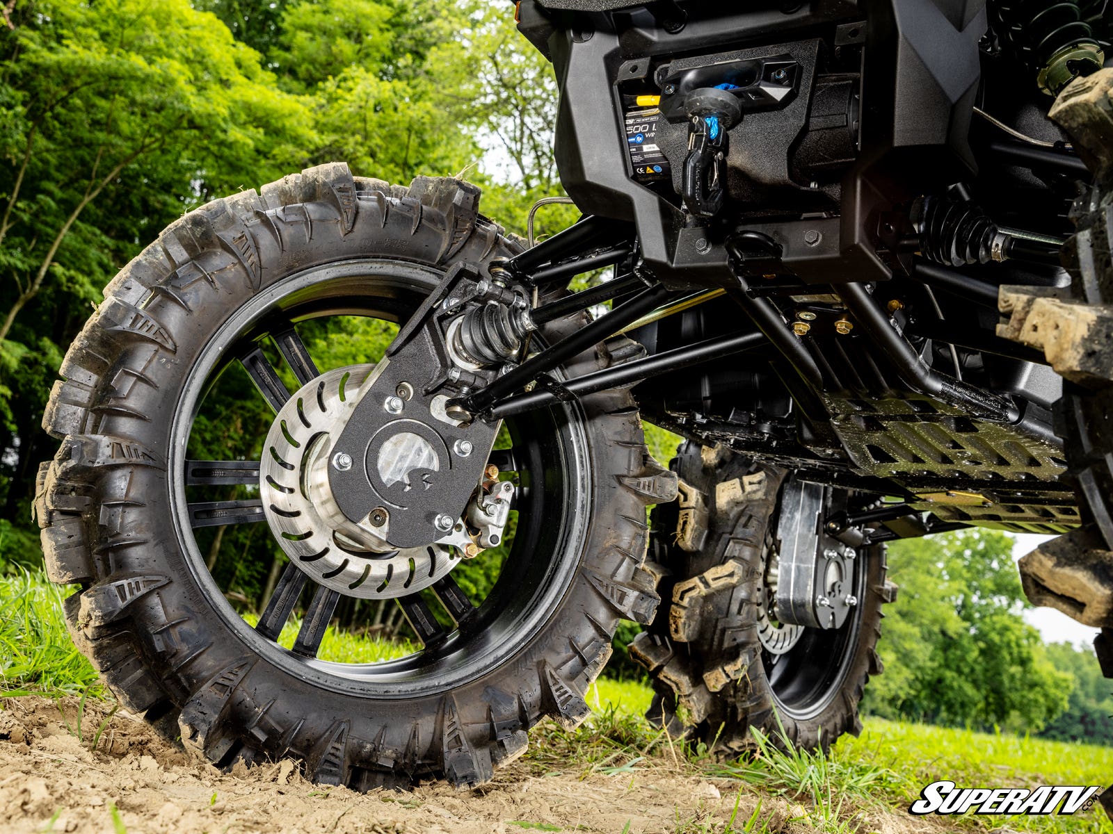 Photo of SuperATV Polaris Scrambler 8" Portal Gear Lift by SuperATV - Premium Portal Gear Lifts for UTVs / Side by Sides