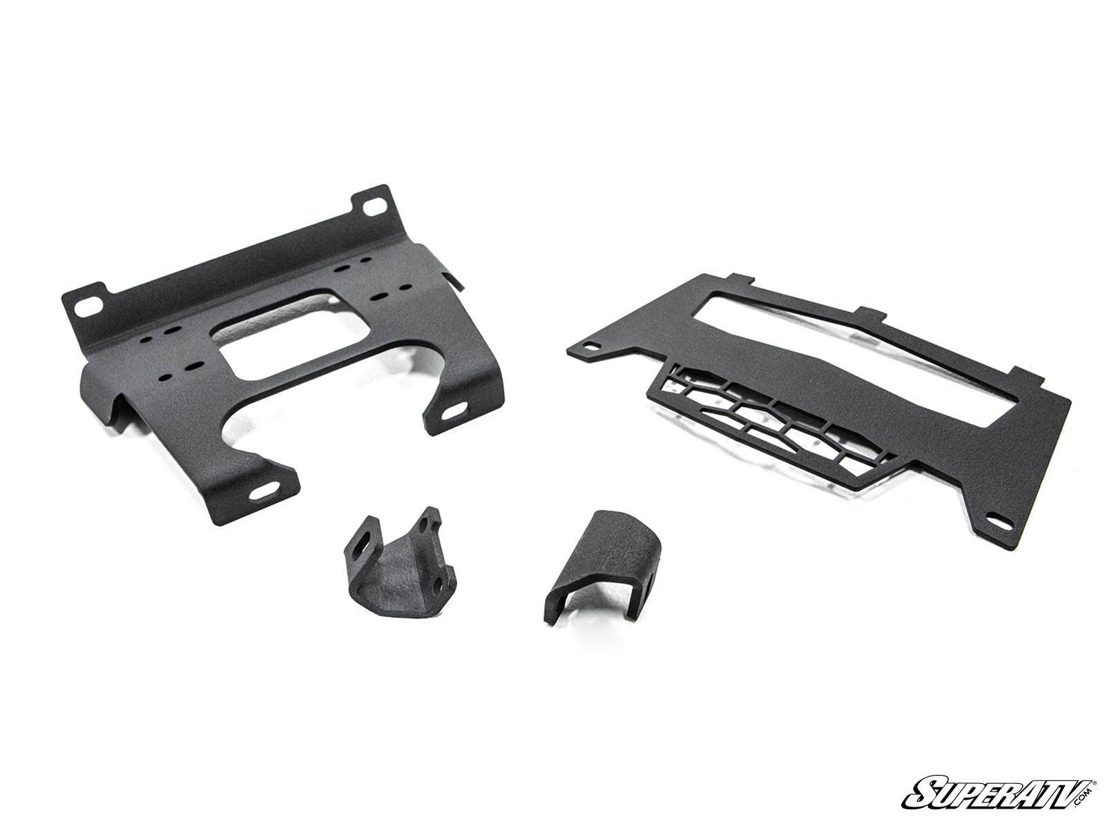 Photo of SuperATV Polaris RZR 900 Winch Mounting Plate by SuperATV - Premium Winches & Winch Mounts for UTVs / Side by Sides