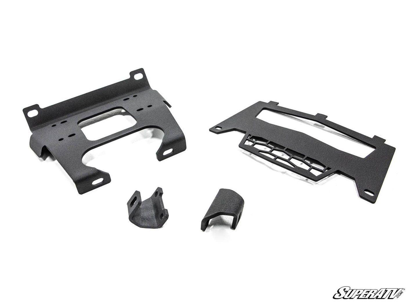 Photo of SuperATV Polaris RZR 900 Winch Mounting Plate by SuperATV - Premium Winches & Winch Mounts for UTVs / Side by Sides