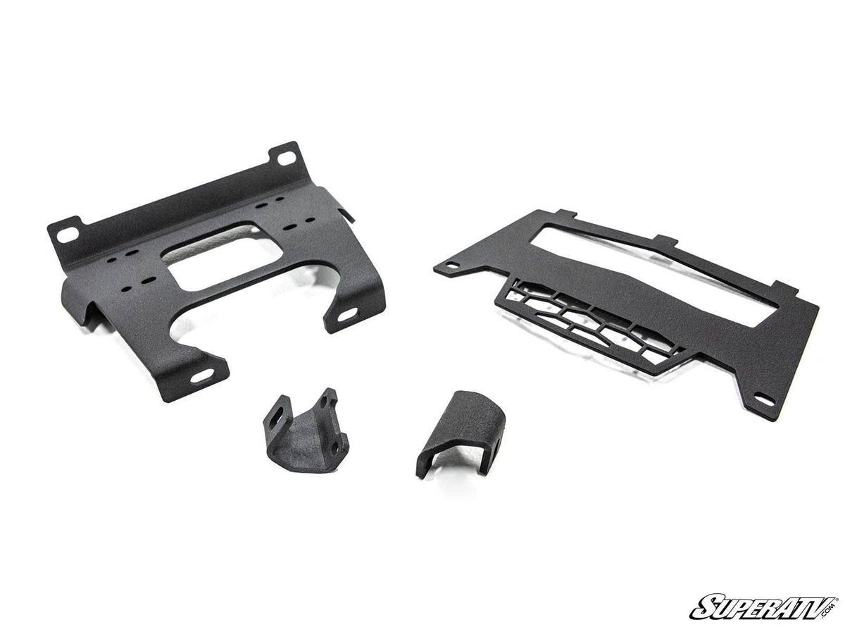 Photo of SuperATV Polaris RZR S 1000 Winch Mounting Plate by SuperATV - Premium Winches & Winch Mounts for UTVs / Side by Sides