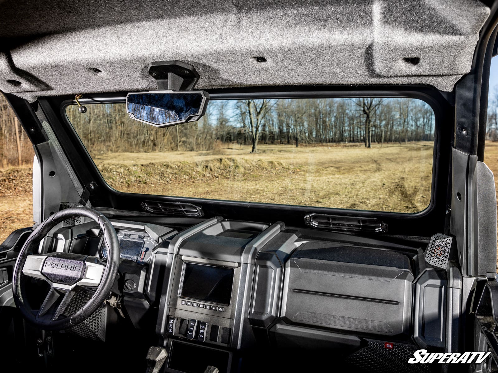 Photo of SuperATV Polaris Xpedition Glass Windshield by SuperATV - Premium Windshields for UTVs / Side by Sides