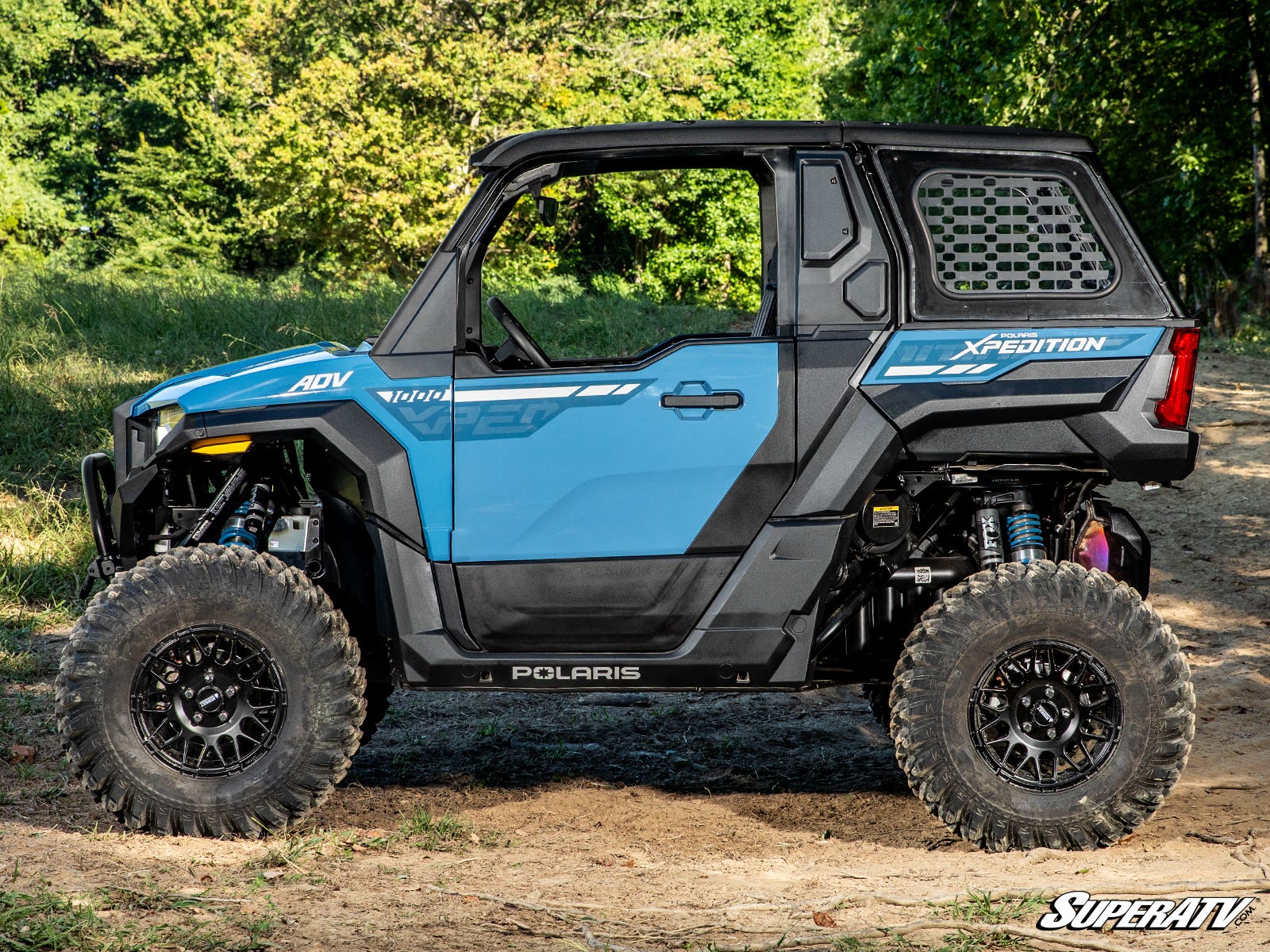 Photo of SuperATV Polaris Xpedition ADV Rear Side Windows by SuperATV - Premium Windshields for UTVs / Side by Sides