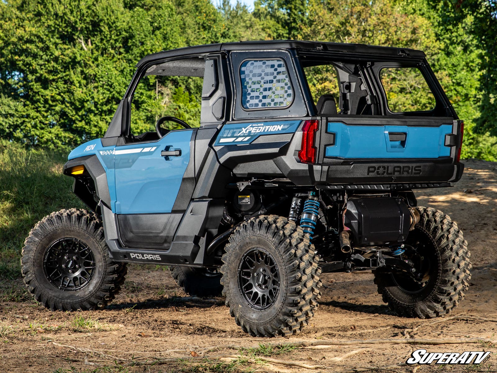 Photo of SuperATV Polaris Xpedition ADV Rear Side Windows by SuperATV - Premium Windshields for UTVs / Side by Sides