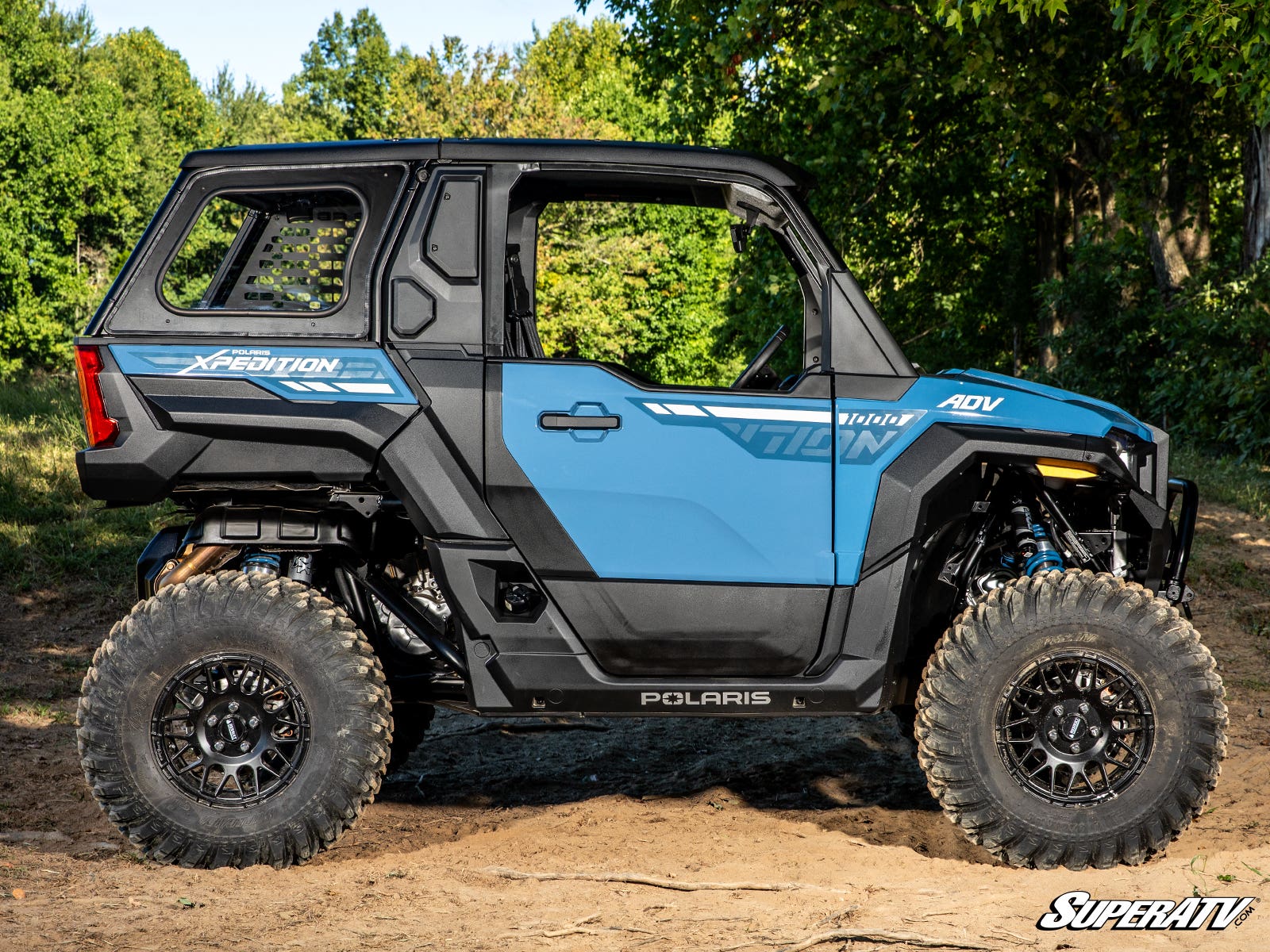 Photo of SuperATV Polaris Xpedition ADV Rear Side Windows by SuperATV - Premium Windshields for UTVs / Side by Sides