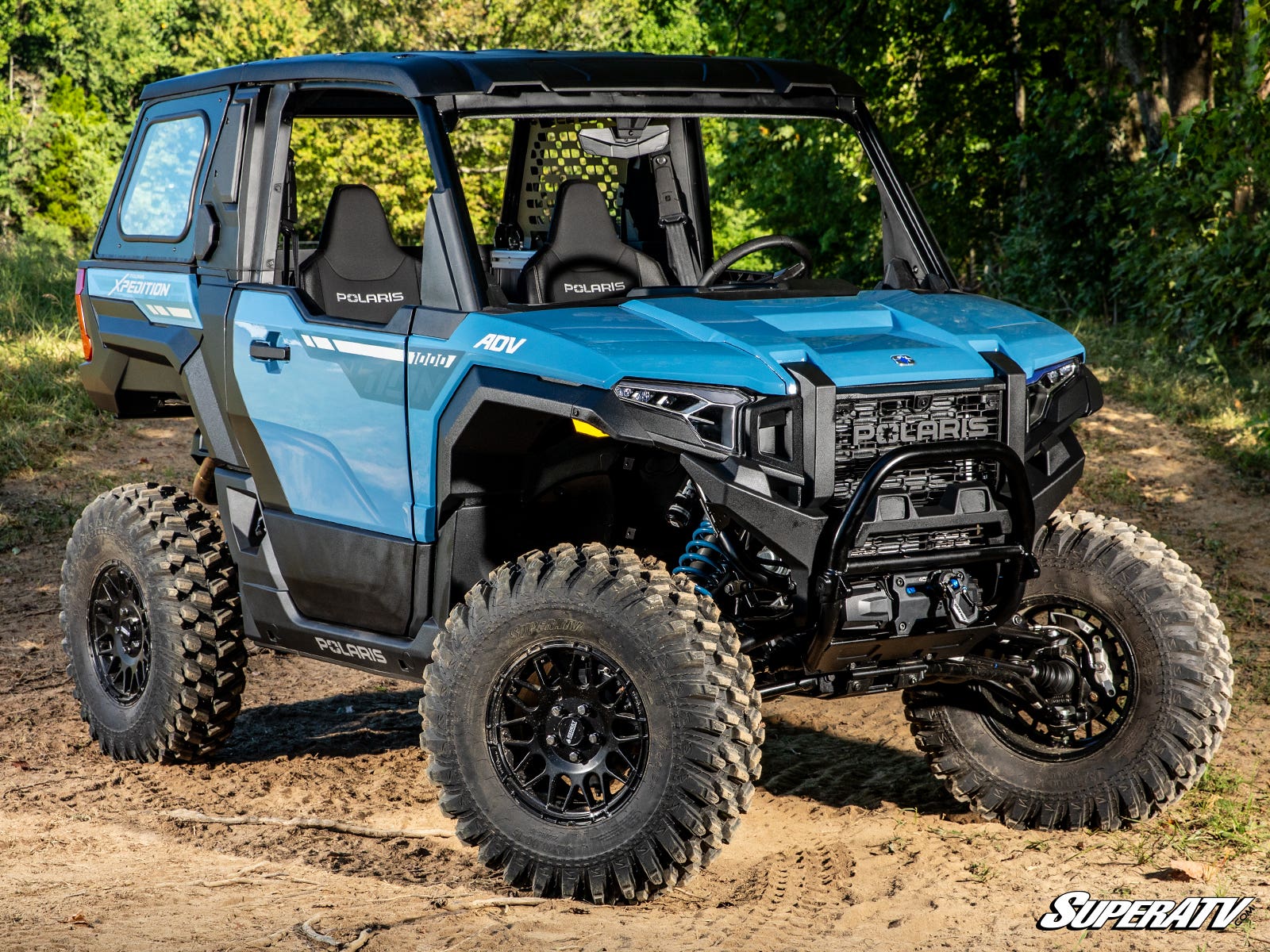 Photo of SuperATV Polaris Xpedition ADV Rear Side Windows by SuperATV - Premium Windshields for UTVs / Side by Sides