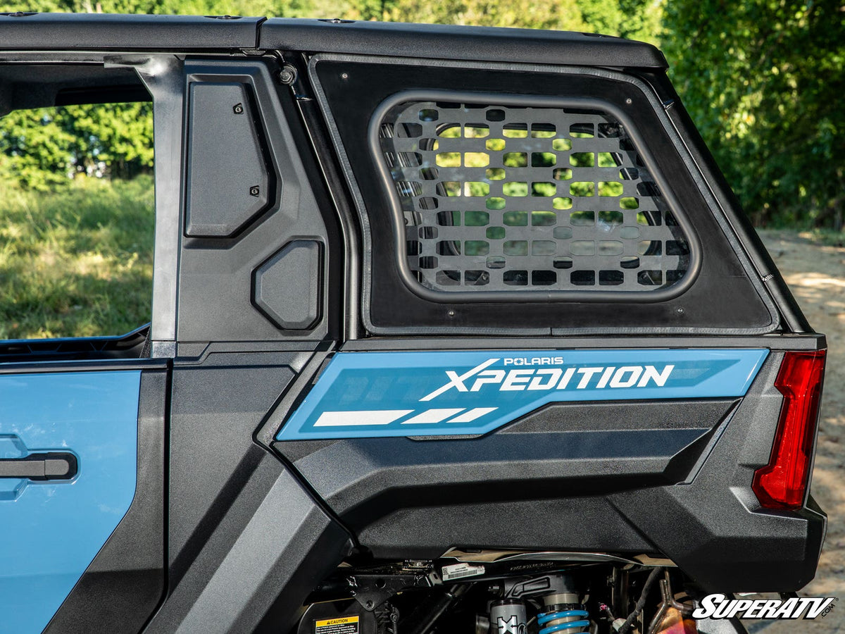 Photo of SuperATV Polaris Xpedition ADV Rear Side Windows by SuperATV - Premium Windshields for UTVs / Side by Sides