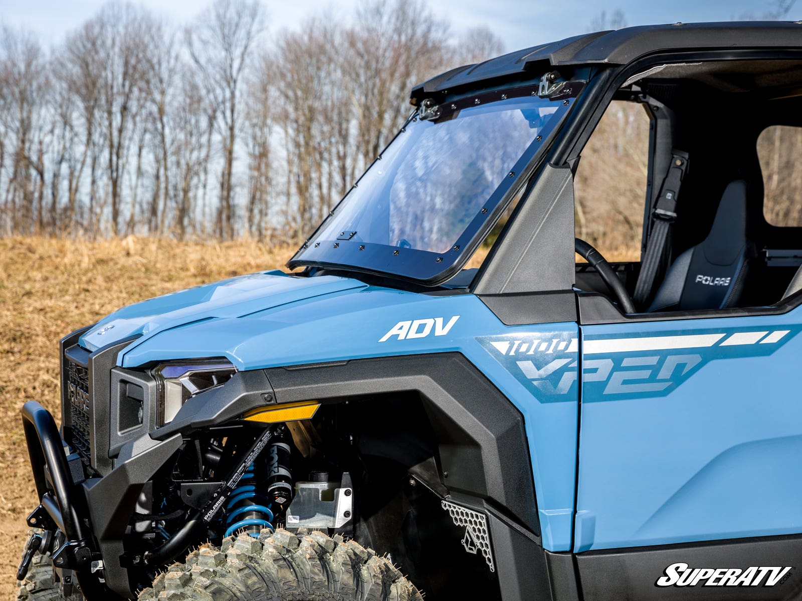 Photo of SuperATV Polaris Xpedition Scratch-Resistant Flip Windshield by SuperATV - Premium Windshields for UTVs / Side by Sides