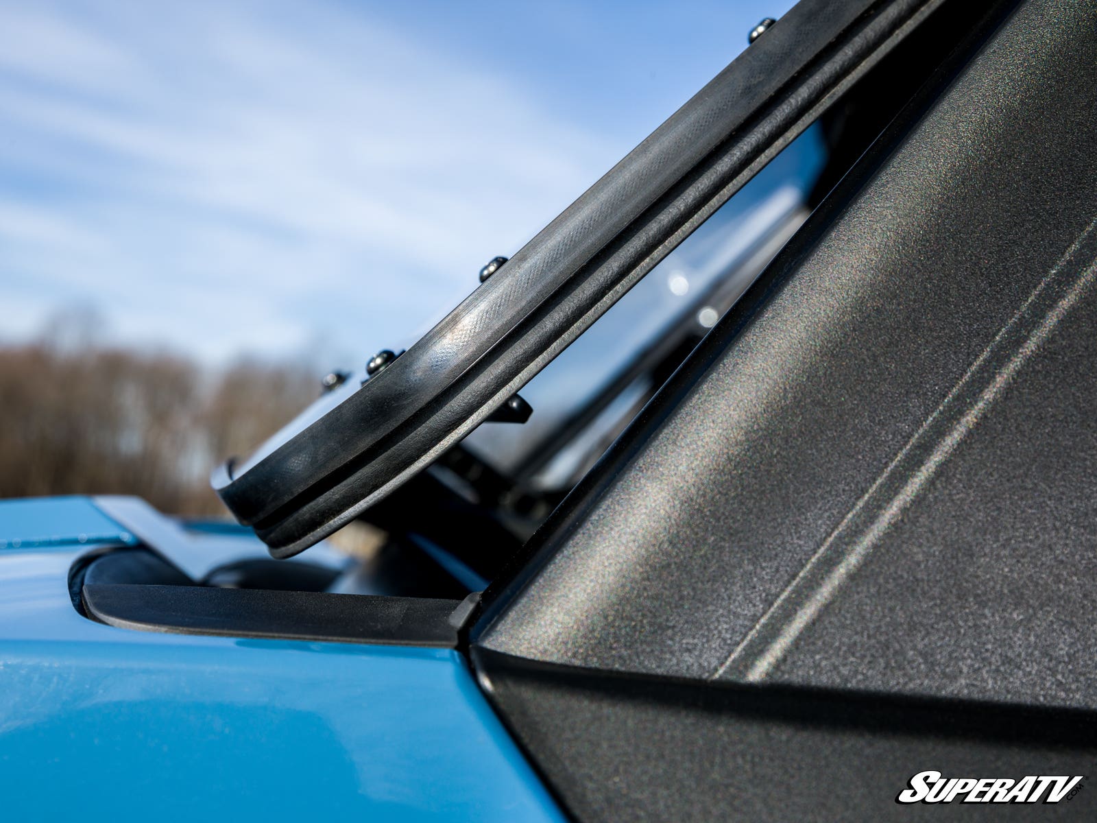 Photo of SuperATV Polaris Xpedition Scratch-Resistant Flip Windshield by SuperATV - Premium Windshields for UTVs / Side by Sides