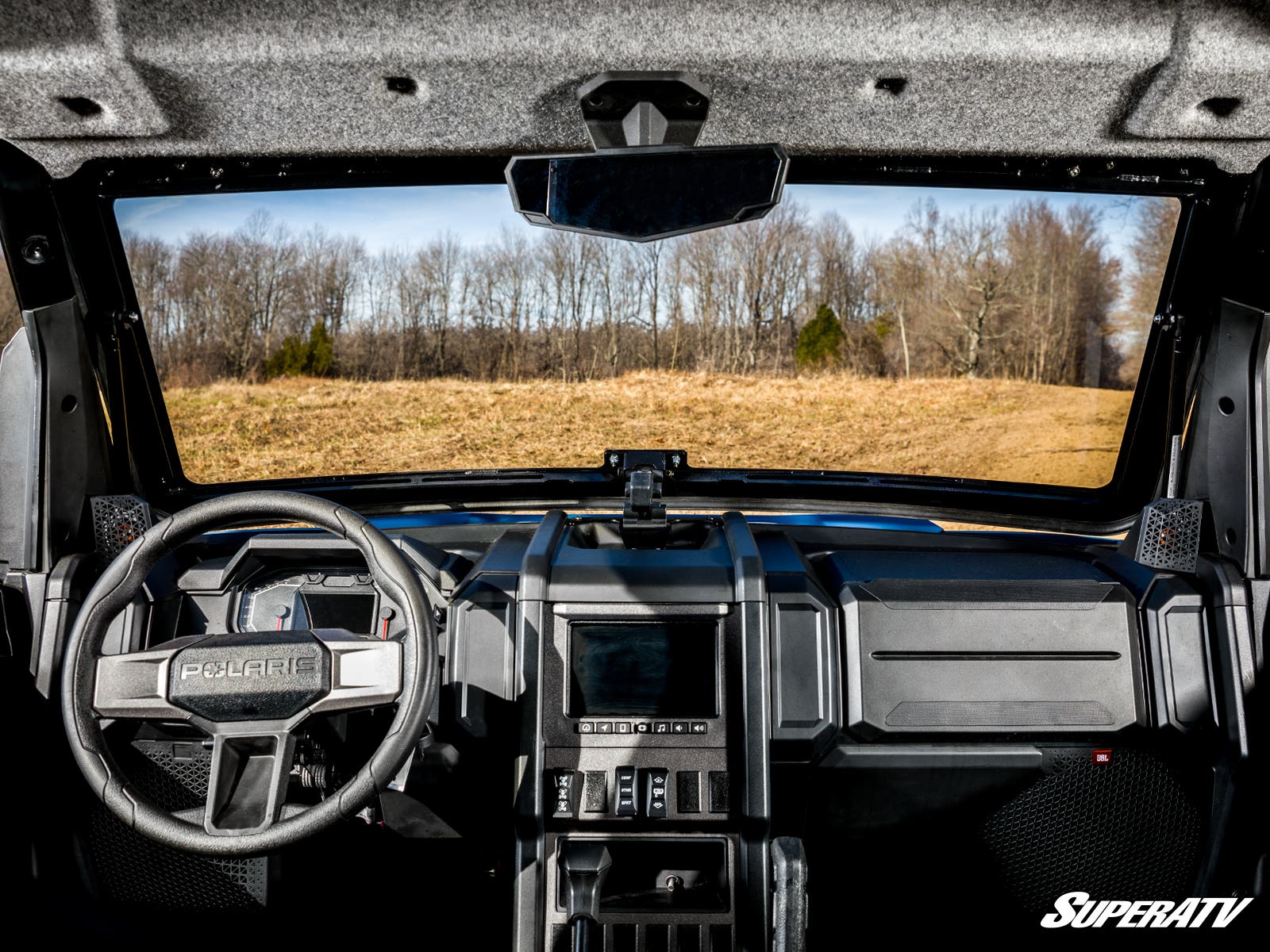 Photo of SuperATV Polaris Xpedition Scratch-Resistant Flip Windshield by SuperATV - Premium Windshields for UTVs / Side by Sides