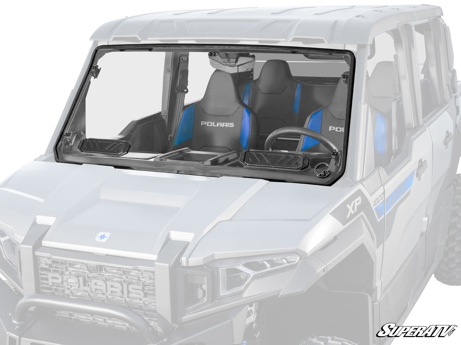 Photo of SuperATV Polaris Xpedition Scratch-Resistant Vented Full Windshield by SuperATV - Premium Windshields for UTVs / Side by Sides