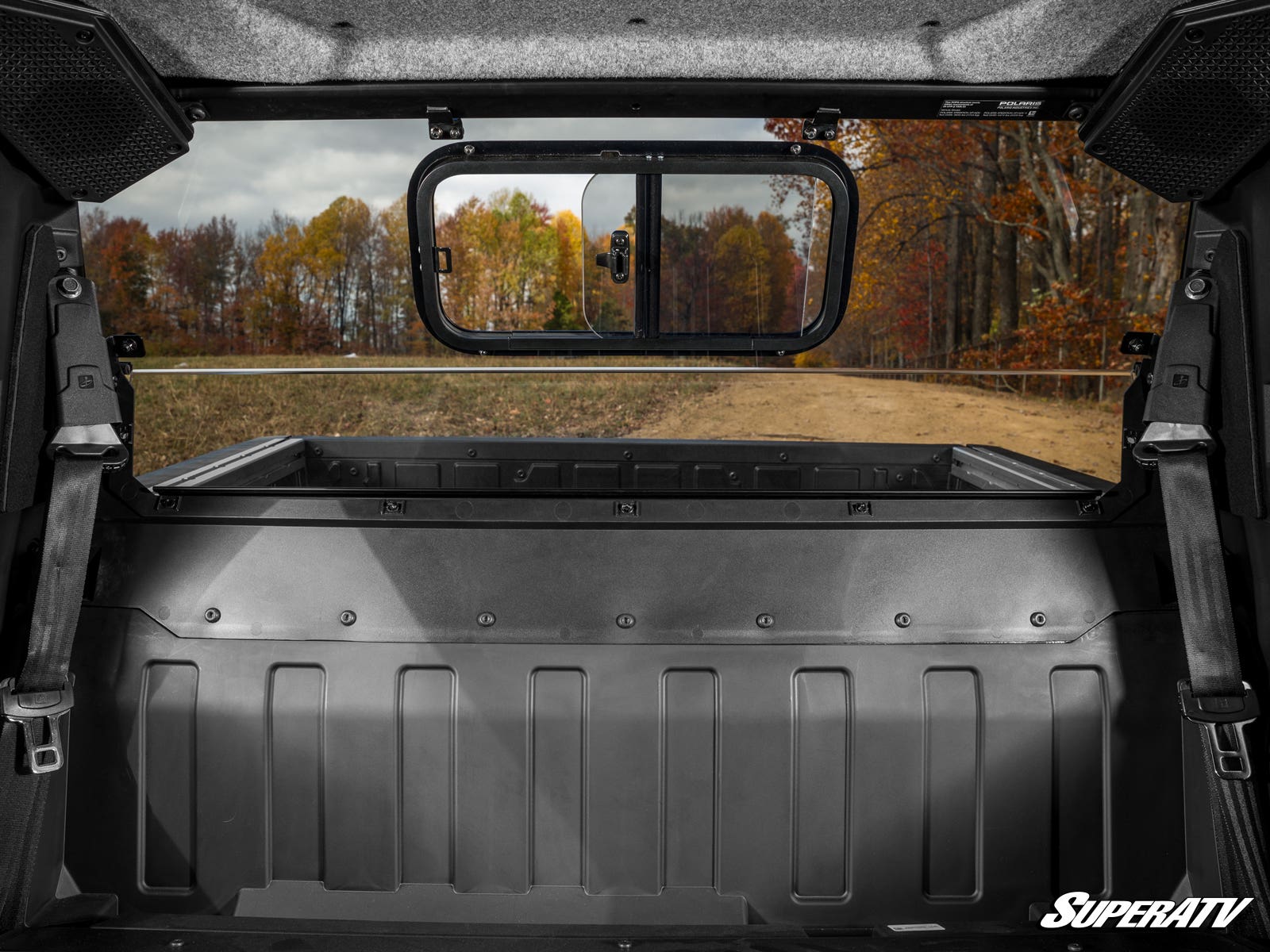 Photo of SuperATV Polaris Xpedition XP Sliding Rear Windshield by SuperATV - Premium Windshields for UTVs / Side by Sides