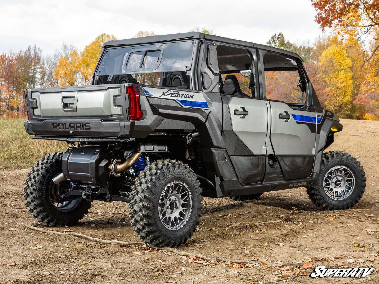 Photo of SuperATV Polaris Xpedition XP Sliding Rear Windshield by SuperATV - Premium Windshields for UTVs / Side by Sides