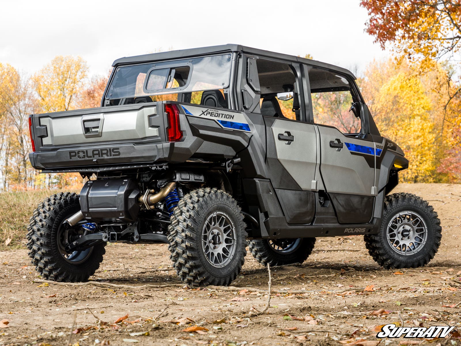 Photo of SuperATV Polaris Xpedition XP Sliding Rear Windshield by SuperATV - Premium Windshields for UTVs / Side by Sides