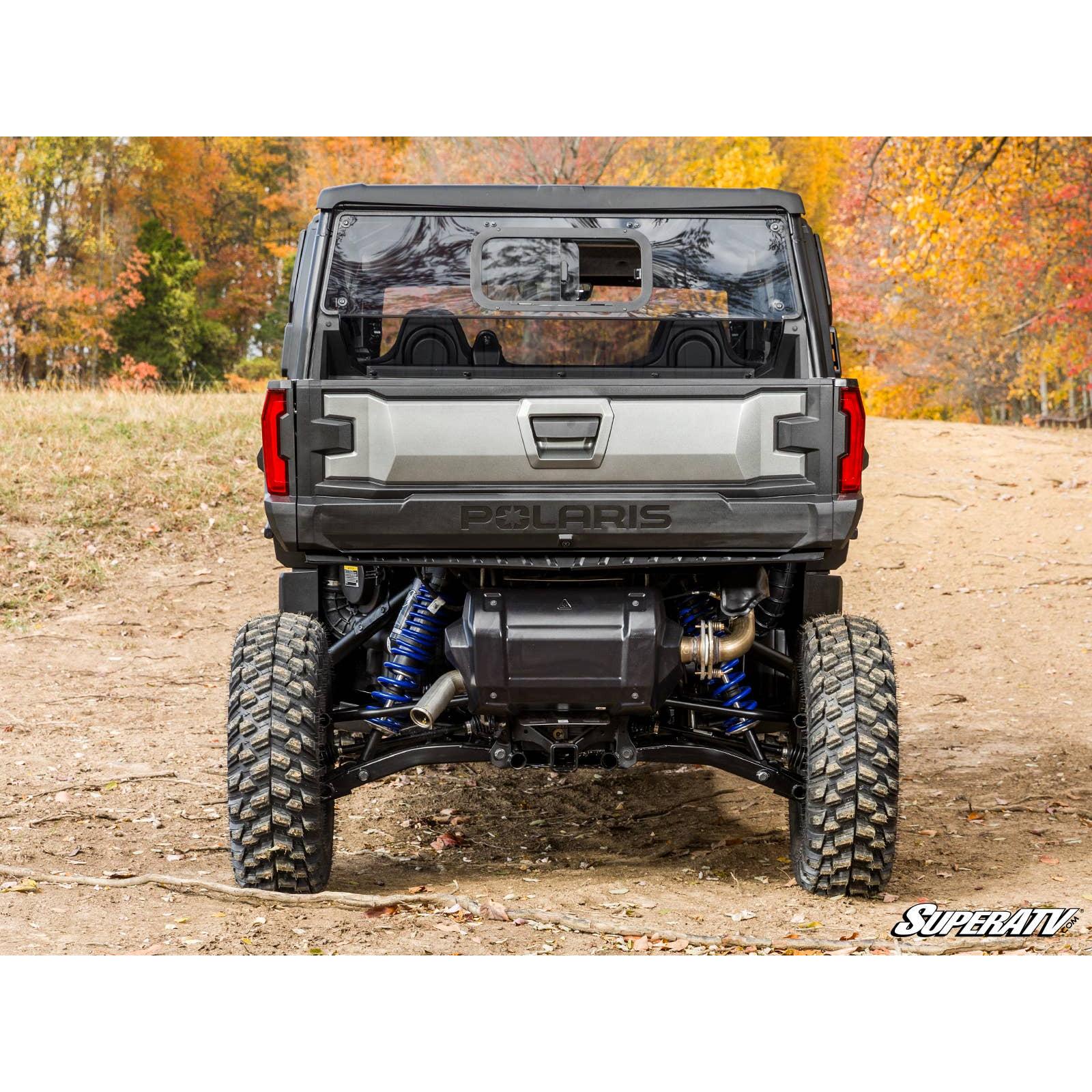 Photo of Polaris Xpedition Sliding Rear Windshield by SuperATV - Premium Windshields for UTVs / Side by Sides