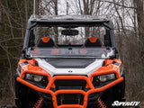 Photo of SuperATV Polaris General Scratch Resistant Flip Down Windshield by SuperATV - Premium Windshields for UTVs / Side by Sides