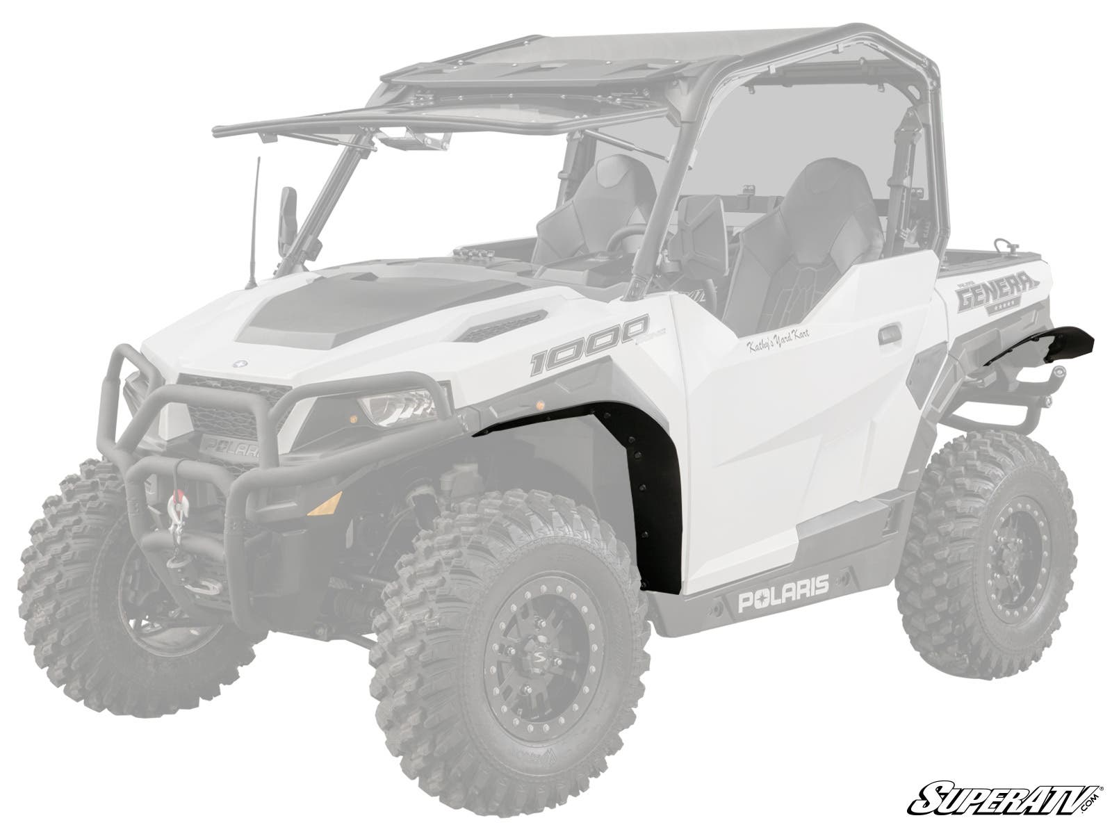 Photo of SuperATV Polaris General Low Profile Fender Flares by SuperATV - Premium Body for UTVs / Side by Sides