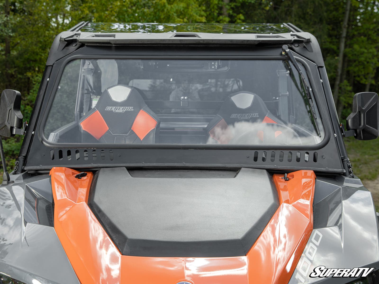 Photo of SuperATV Polaris General Glass Windshield by SuperATV - Premium Windshields for UTVs / Side by Sides