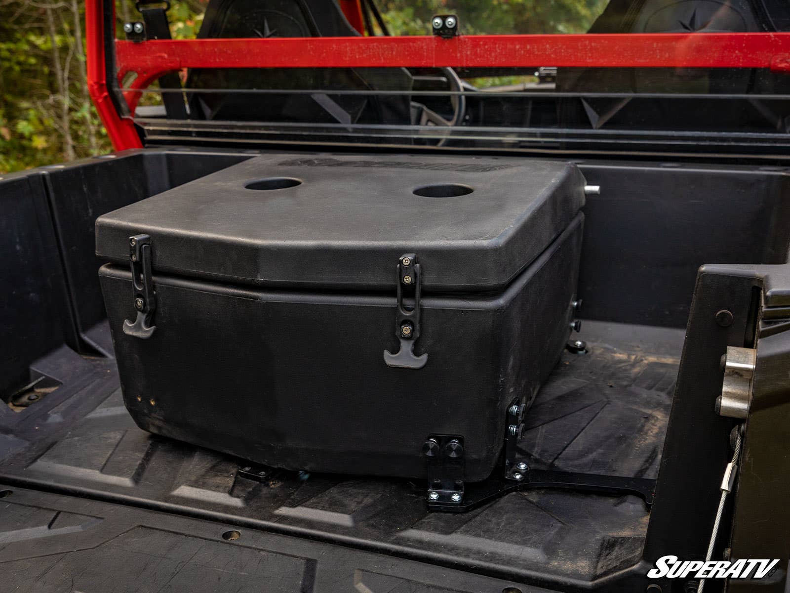 Photo of SuperATV Polaris General Cooler / Cargo Box by SuperATV - Premium Storage for UTVs / Side by Sides