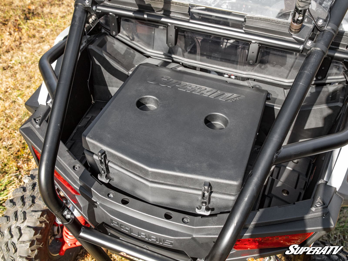 Photo of SuperATV Polaris RZR Trail 900 Cooler / Cargo Box by SuperATV - Premium Storage for UTVs / Side by Sides