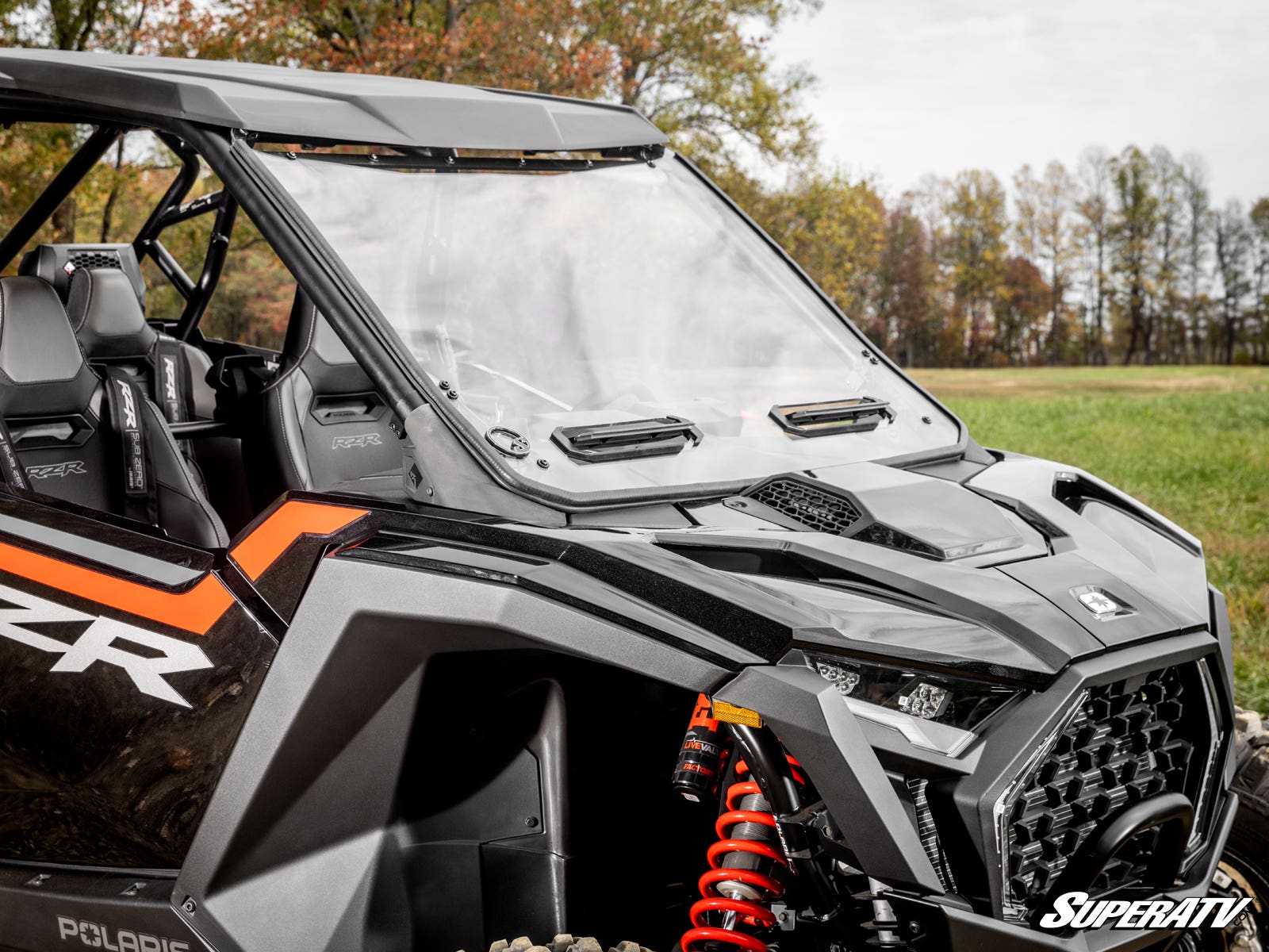Photo of SuperATV Polaris RZR Pro R Vented Full Windshield by SuperATV - Premium Windshields for UTVs / Side by Sides