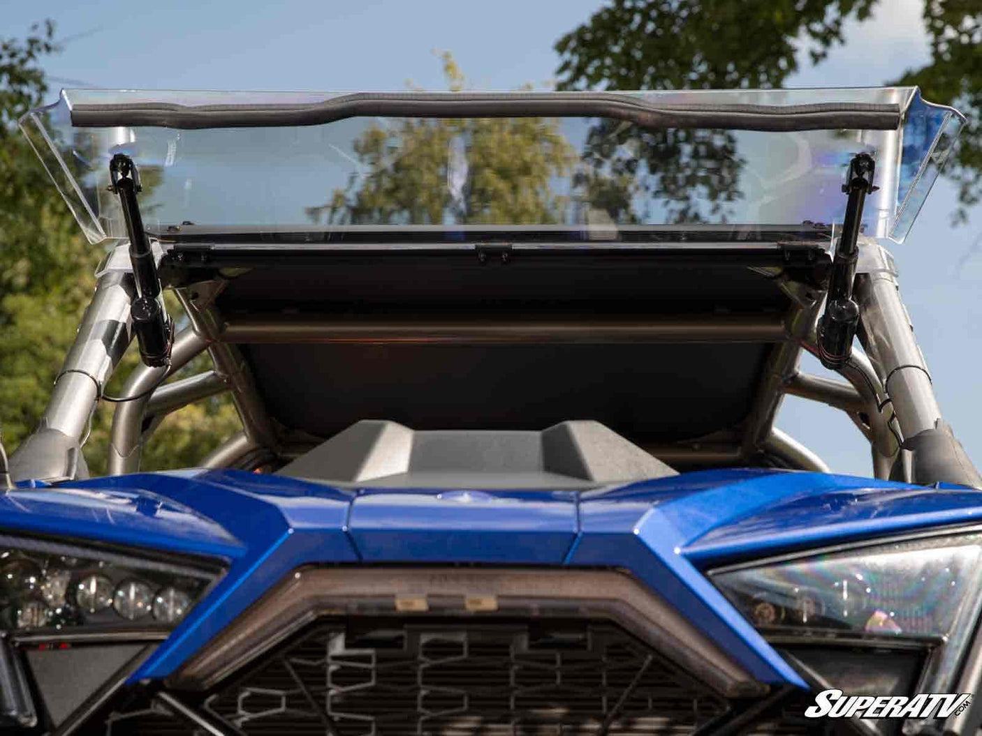 Photo of SuperATV Polaris RZR Pro R MaxDrive Power Flip Windshield by SuperATV - Premium Windshields for UTVs / Side by Sides