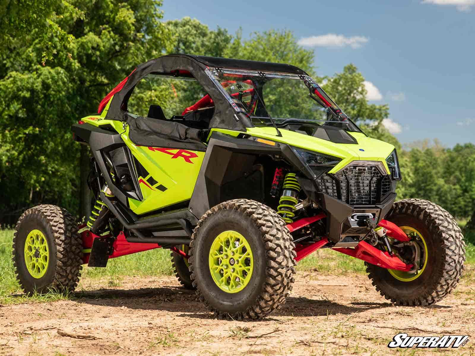 Photo of SuperATV Polaris RZR Turbo R Winch Mounting Plate by SuperATV - Premium Winches & Winch Mounts for UTVs / Side by Sides