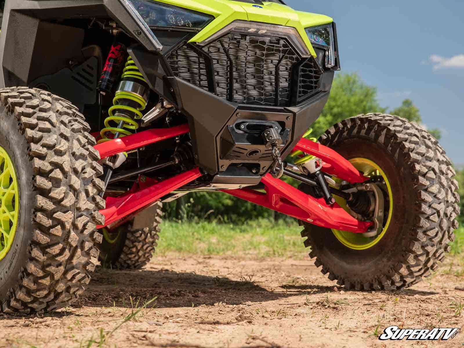 Photo of SuperATV Polaris RZR Turbo R Winch Mounting Plate by SuperATV - Premium Winches & Winch Mounts for UTVs / Side by Sides